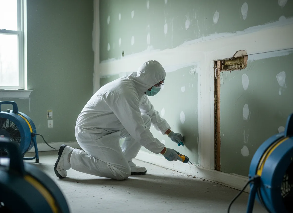 Water Damage Restoration company in Gas, KS